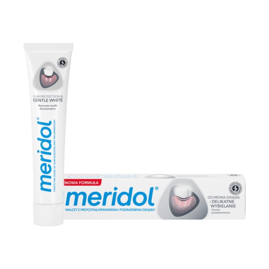 Meridol Gentle White - wybielająca pasta do zębów 75ml
