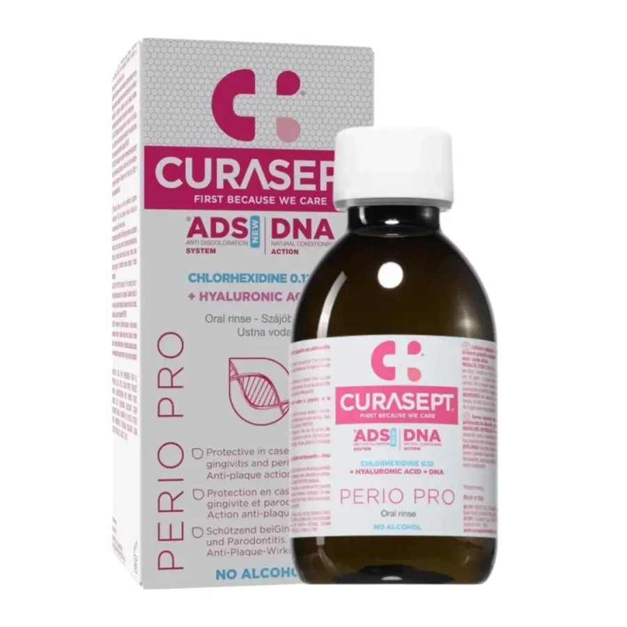 CURASEPT ADS DNA PERIO PRO - płyn do płukania z chlorheksydyną 0,12% 200ml