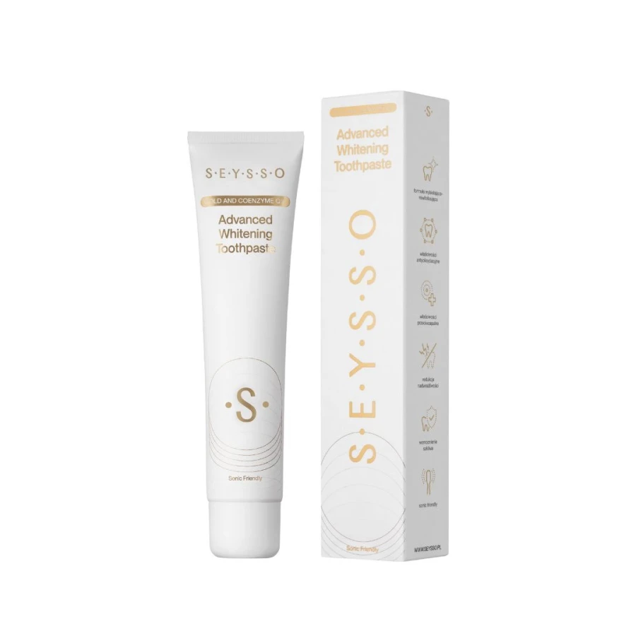 Seysso Gold Advanced Whitening - wybielająca pasta do zębów 75 ml