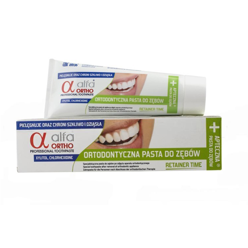 Alfa Ortho Retainer - pasta ortodontyczna do zębów 75 ml
