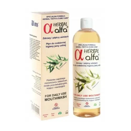 Alfa Herbal - ziołowy płyn do higieny jamy ustnej 500ml