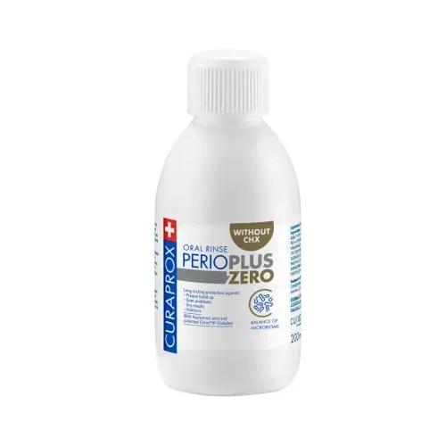 Curaprox Oral Rinse Perio Plus Zero - płyn do płukania jamy ustnej bez alkoholu