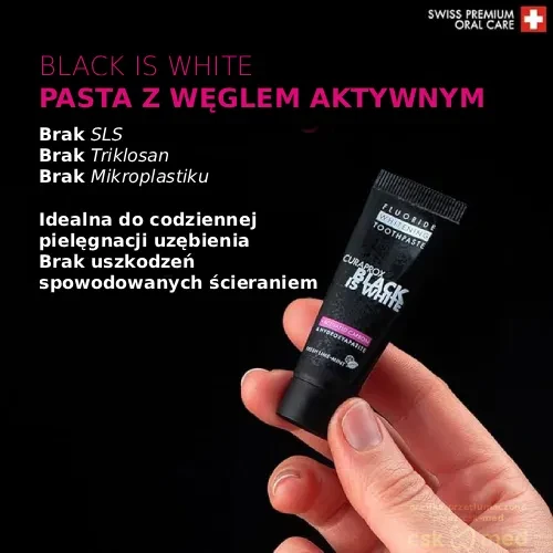 Curaprox Travel Set – edycja Black is White, zestaw podróżny do higieny jamy ustnej