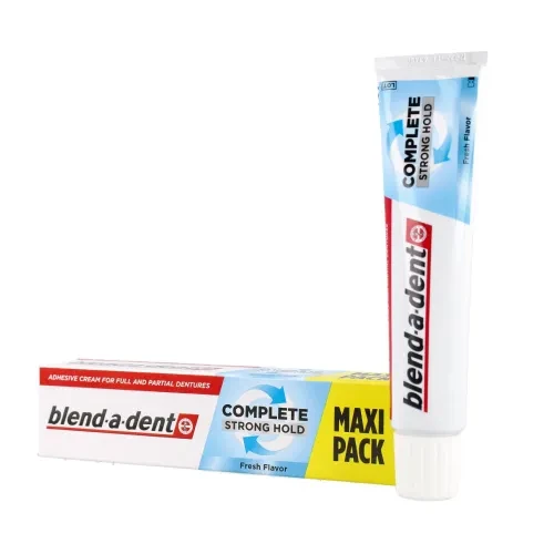 Blend-A-Dent Complete Strong Hold - mocny klej do protez zapewniający  zapewnia stabilne mocowanie przez cały dzień 70g