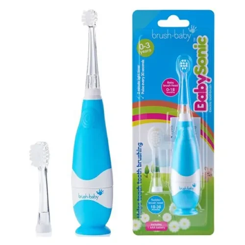 Brushbaby Babysonic - Szczoteczka soniczna dla dzieci w wieku 0-3 lat