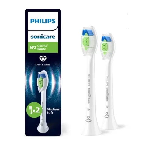Philips Sonicare Optimal White HX6062/87 - nakładki na szczoteczki zapewniające doskonałe wybielanie 2szt.