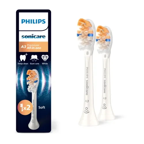 Philips Sonicare Premium All-In-one HX9092/87 - nakładki na szczoteczki zapewniające doskonałe wybielanie 2szt.
