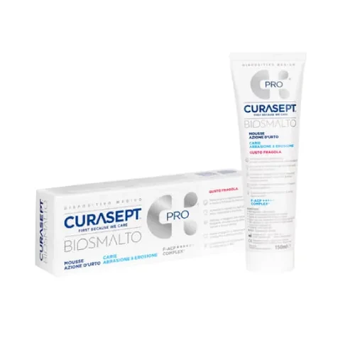 CURASEPT BIOSMALTO PROTECTION - mus truskawkowy 150ml