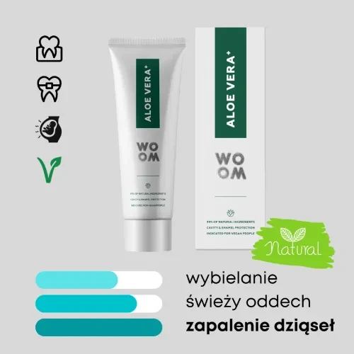Woom Aloe Vera - naturalna wzmacniająca pasta
