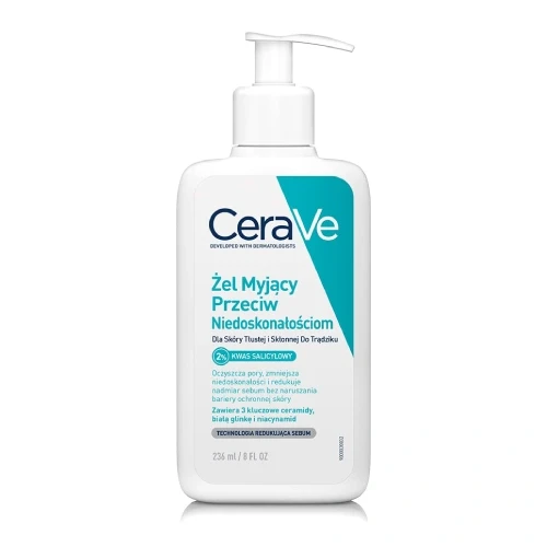 CeraVe Blemish Control Cleanser – żel myjący przeciw niedoskonałościom z kwasem salicylowym 236 ml