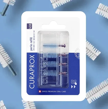Curaprox Ortho Refill - nakładki do szczoteczek międzyzębowych CPS 408 4szt.