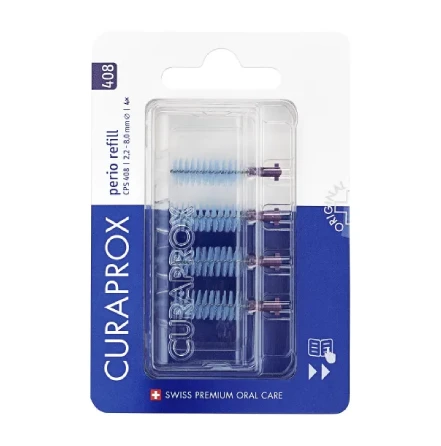 Curaprox Ortho Refill - nakładki do szczoteczek międzyzębowych CPS 408 4szt.