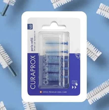 Curaprox Ortho Refill - nakładki do szczoteczek międzyzębowych CPS 410 4szt.
