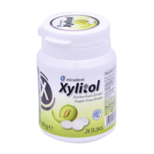 MIRADENT XYLITOL DROPS - dropsy z ksylitolem na próchnicę 26 sztuk