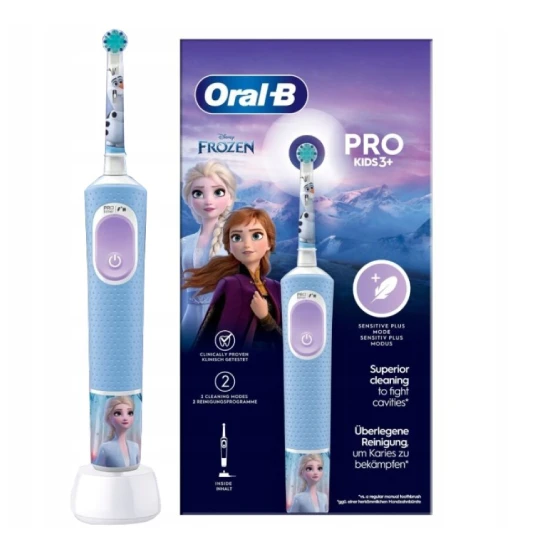 Oral-B Vitality D103 Frozen - szczoteczka elektryczna dla dzieci z motywem Kraina lodu