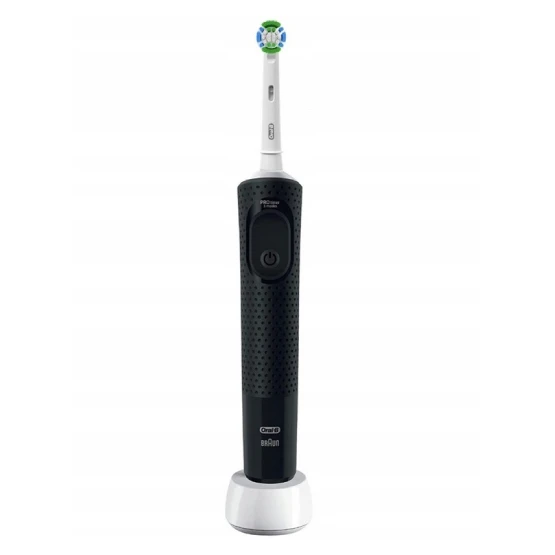Oral-B Vitality Precision Clean Black - wodoodporna czarna szczoteczka elektryczna do codziennego użytku