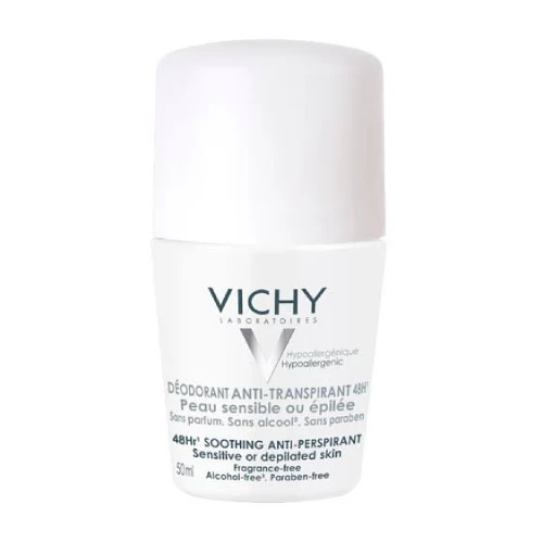 Vichy Sensitive Deodorant - antyperspirant do skóry wrażliwej 48 h 50 ml