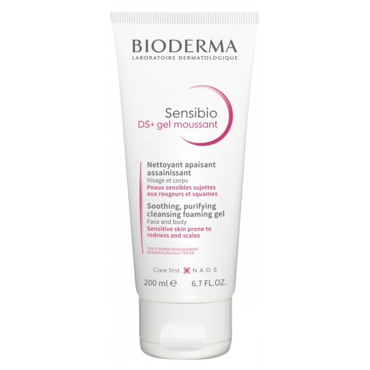 Bioderma Sensibo DS+ Moussant - żel