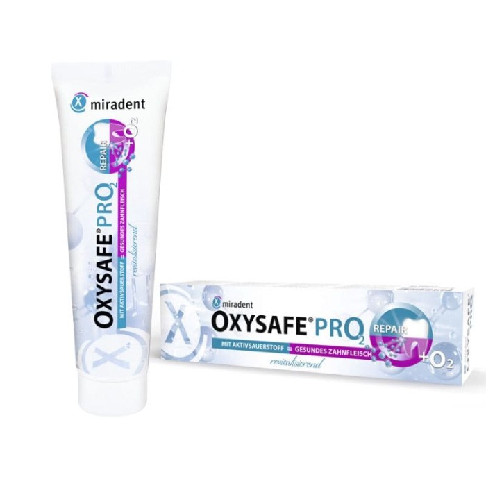 Miradent Oxysafe PrO2 - pasta do mycia zębów redukująca stany zapalne 75 ml