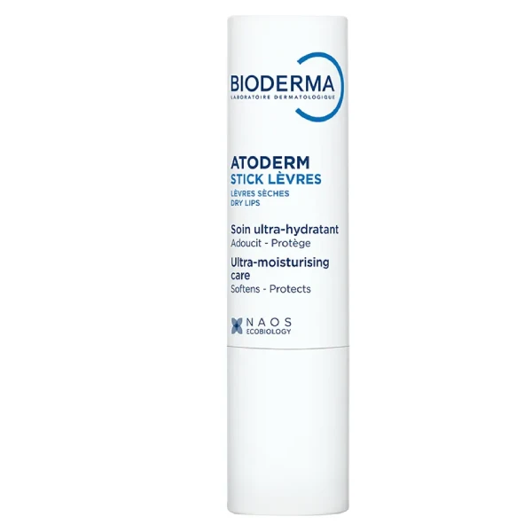 Bioderma Atoderm Lip Stick - hipoalergiczna nawilżająca pomadka do ust 4g
