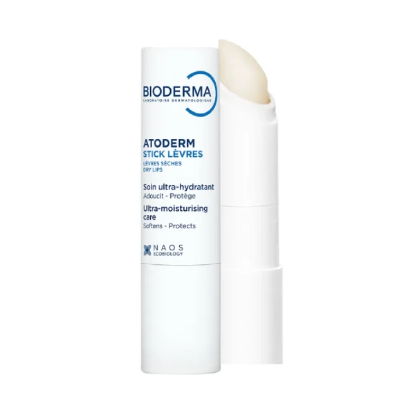 Bioderma Atoderm Lip Stick - hipoalergiczny nawilżający sztyft do ust 4g