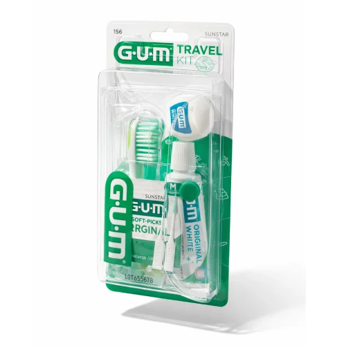 Gum Travel Kit - zestaw podróżny do higienizacji zębów