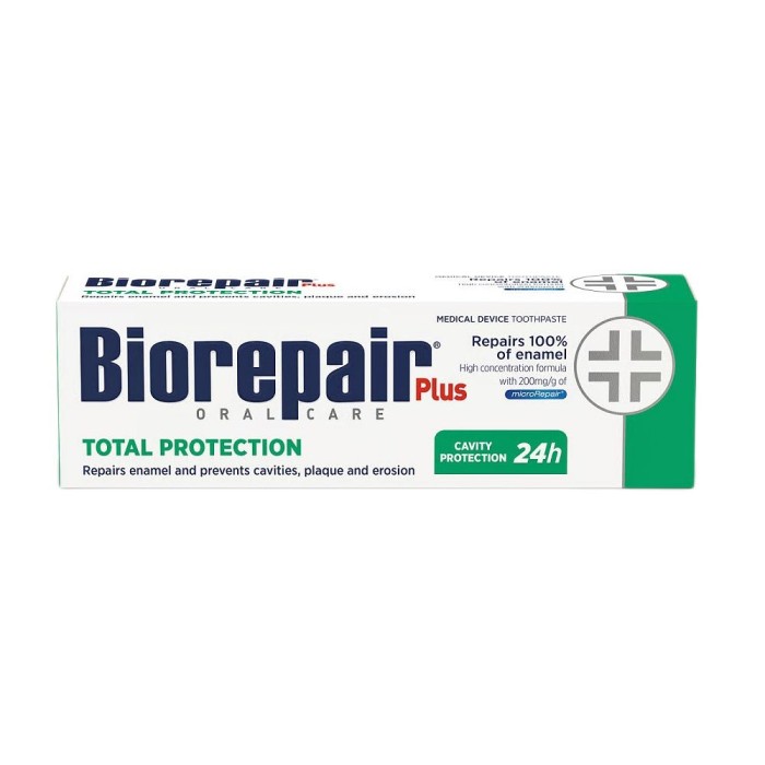 Biorepair Total Protection Plus - regenerująca pasta do wrażliwych zębów 75 ml