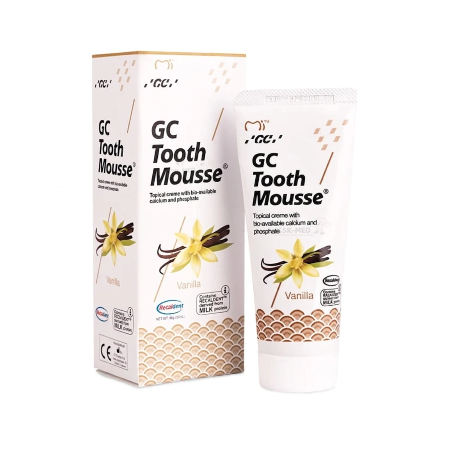 GC Tooth Mousse Wanilia 35 ml – płynne szkliwo CPP-ACP pasta do remineralizacji zębów