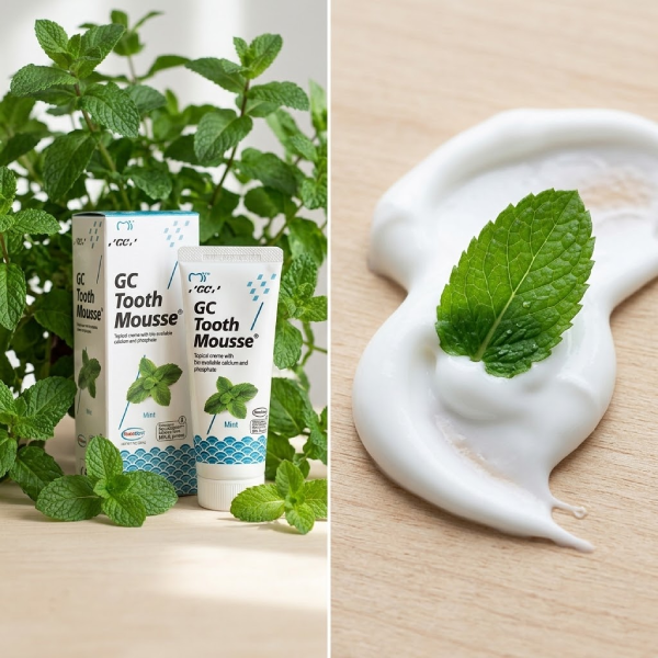 GC Tooth Mousse Mint 35 ml – pasta do odbudowy szkliwa i nadwrażliwości zębów