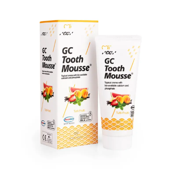 GC Tooth Mousse Tutti-Frutti 35 ml – płynne szkliwo pasta do remineralizacji zębów
