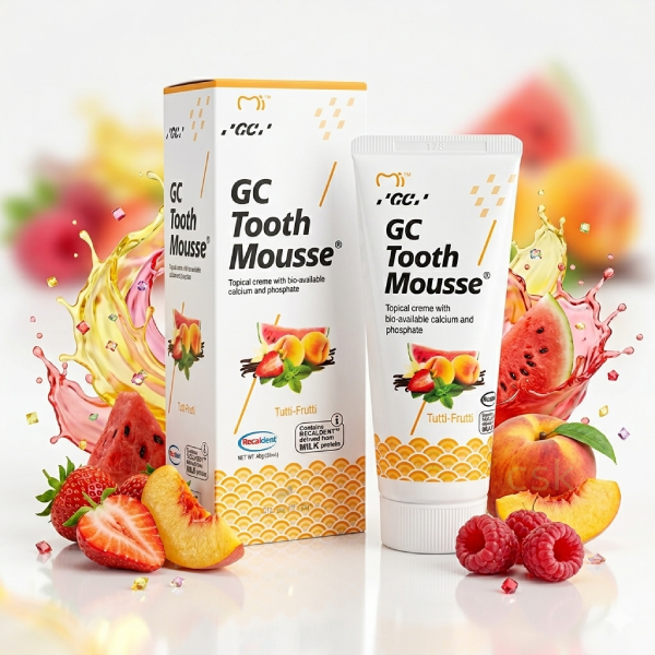 GC Tooth Mousse Tutti-Frutti 35 ml – płynne szkliwo pasta do remineralizacji zębów