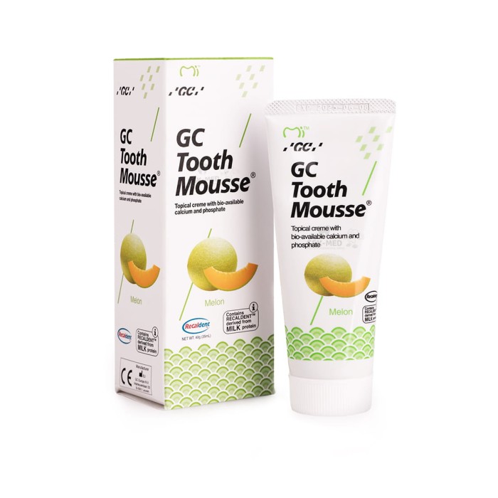GC Tooth Mousse Melon 35 ml – płynne szkliwo pasta do remineralizacji zębów