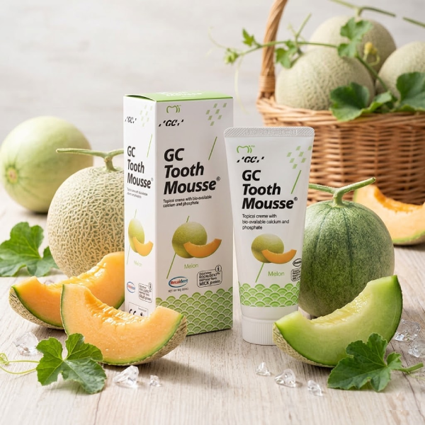 GC Tooth Mousse Melon 35 ml – pasta do odbudowy szkliwa i nadwrażliwości zębów