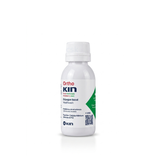 Kin Ortho - mini płyn ortodontyczny mięta truskawka 30 ml