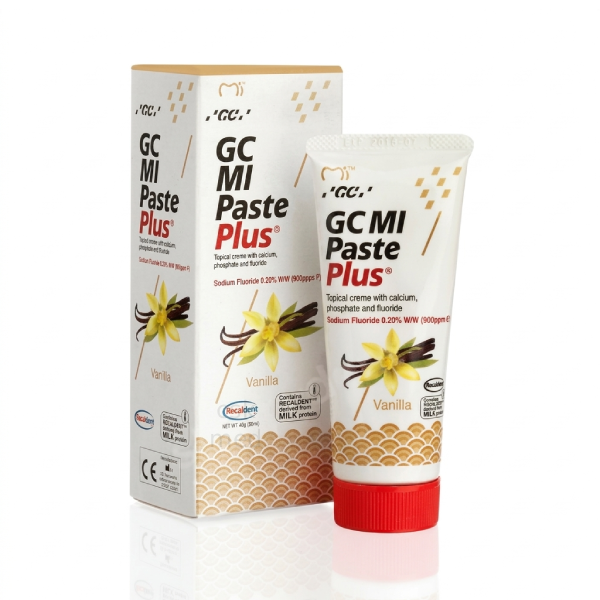 GC MI Paste Plus Wanilia 35 ml - pasta na odbudowę szkliwa z fluorem