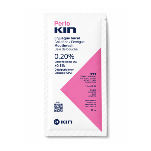 Kin Perio - szaszetka płynu do płukania jamy ustnej 12ml tester