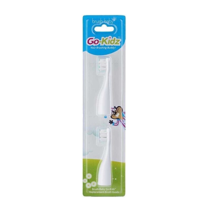 Brush-baby - końcówki do szczoteczki dla dzieci Go Kidz 2szt.