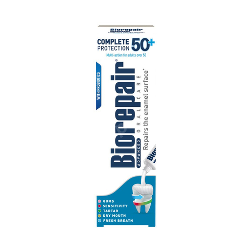 Biorepair Advanced Complete Protection 50+ - pasta do zębów dla osób po 50 roku życia 75 ml