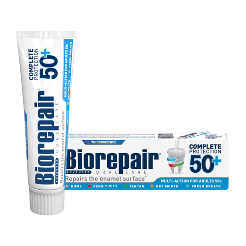 Biorepair Advanced Complete Protection 50+ - pasta do zębów dla osób po 50 roku życia 75 ml