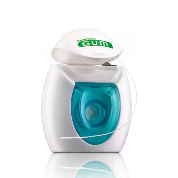 GUM Original White Waxed Floss Woskowana nić dentystyczna wybielająca 30 m