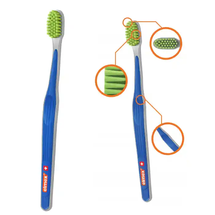 Elmex Ultra Soft 3 szt. - Szczoteczki manualne z ultramiękkim włosiem 0,1 mm