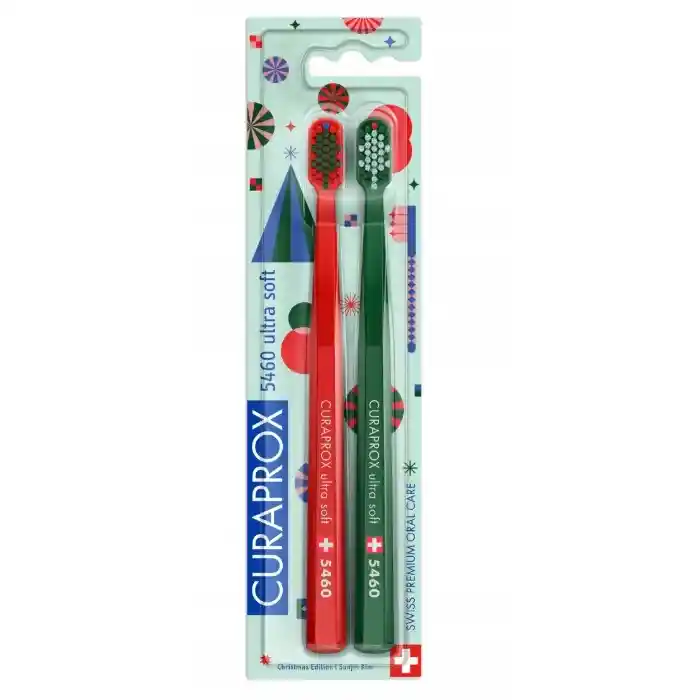 CURAPROX CS5460 CHRISTMAS EDITION 2025 - szczoteczka do zębów ultra soft 2 szt.