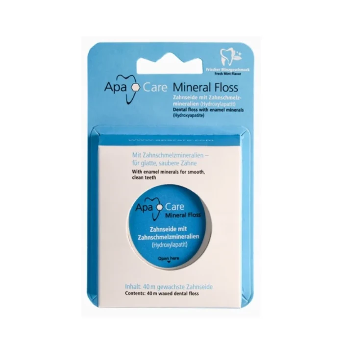 ApaCare Mineral Floss - mineralizowana nić dentystyczna 40 m 