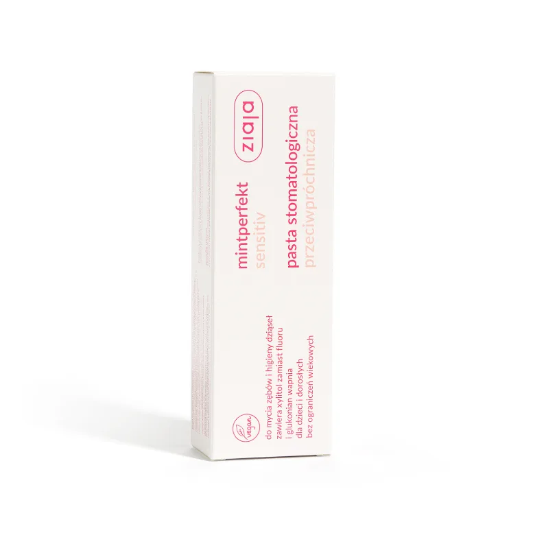 ZIAJA MINTPERFEKT SENSITIV - stomatologiczna pasta przeciwpróchnicza 75ml