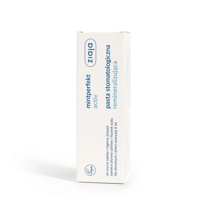 ZIAJA MINTPERFEKT ACTIV - stomatologiczna pasta remineralizująca 75ml