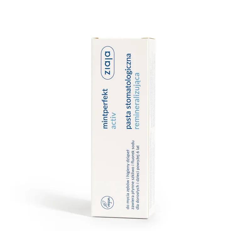 ZIAJA MINTPERFEKT ACTIV - stomatologiczna pasta remineralizująca 75ml