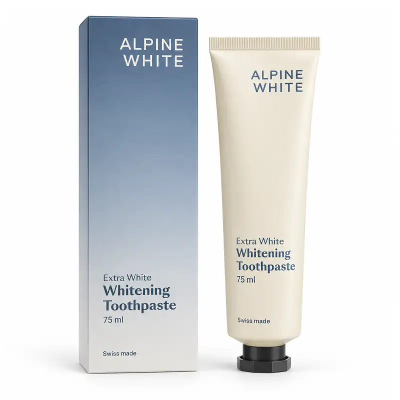 Alpine white extra white - pasta wybielająca z fluorem