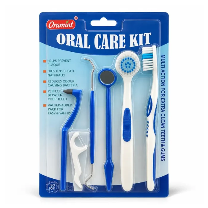 Oramint zestaw oral care blue 1 szt gratis