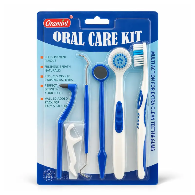 Oramint zestaw oral care blue 1 szt gratis