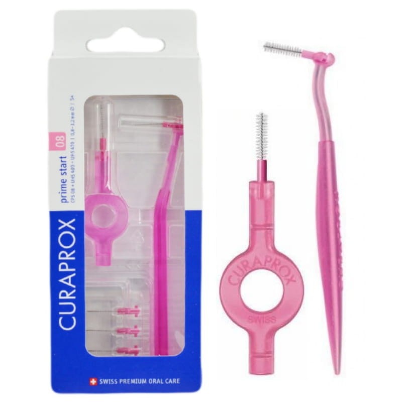 CURAPROX CPS 08 prime START zestaw - szczoteczki międzyzębowe